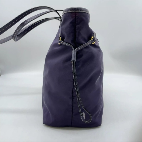 Authentic PRADA  Saffiano Purple Leather tote bag - Picture 3 of 15